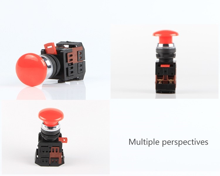 AEA-22 10A Waterproof Mushroom push button switch