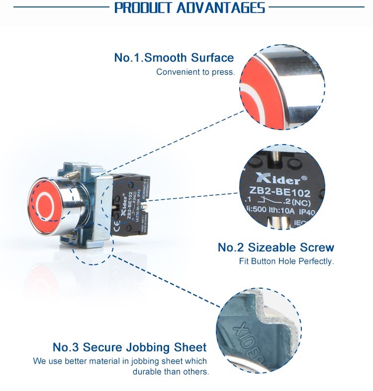 DB2-BA4322 Push Button Switch